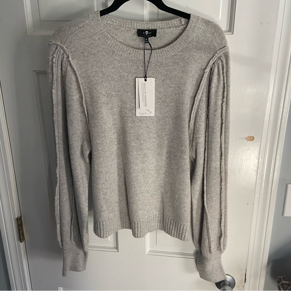 7 For All Mankind Cashmere Women’s Sweater Size M